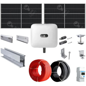 Sistem Fotovoltaic 3 KW Huawei Trifazic Hibrid (montaj + dosar prosumator , incluse)