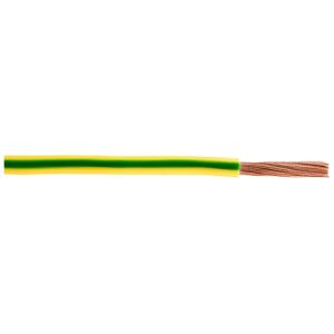 Conductor Flexibil MYF 1 x 6 mm2, izolatie PVC, galben / verde, cupru